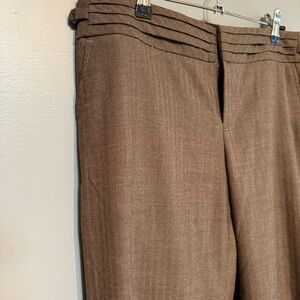 GAP | Classic Brown Wide Leg Ankle Trousers Size 6